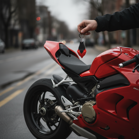 Ducati Sleutelhanger - 3D Miniatuur Zitvlak Panigale V4