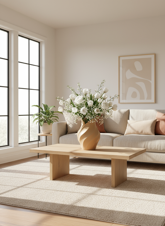 Flow Vase - voor gedroogde bloemen